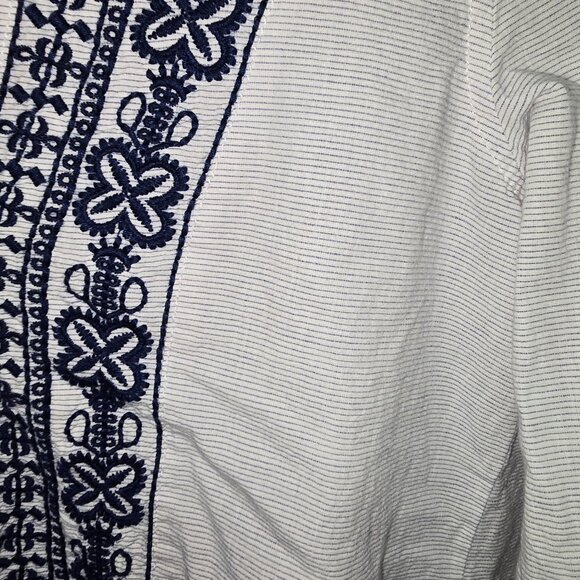 H&M Striped Tunic Blouse / Dress Size 4 - Picture 3 of 9